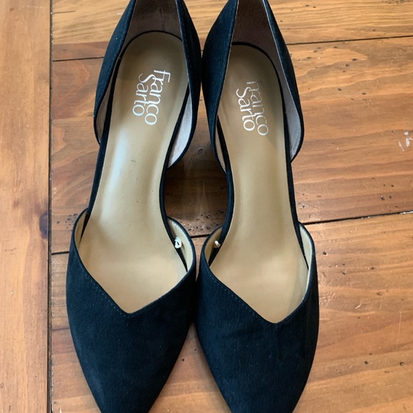Franco Sarto Women's Black Pumps - Picture 2 of 4